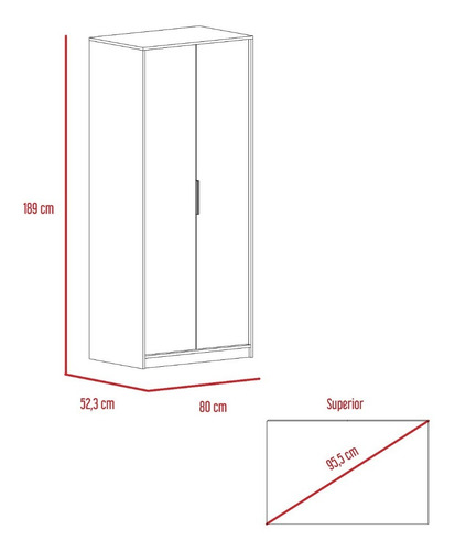 Cama 2 Plazas + Closet 2p + Comoda 5 + Comoda 3 + 1 Velador
