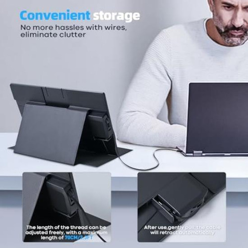 G-story Monitor Portátil 14 Pulgadas Fhd 1080p Ips Usb-c, Mo