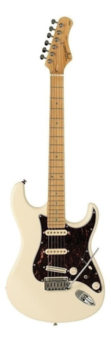 Guitarra elétrica Tagima Brasil T-805 de  cedro olympic white com diapasão de madeira de marfim