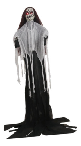 Esqueleto Fantasma Decoración De Halloween Casa Negro