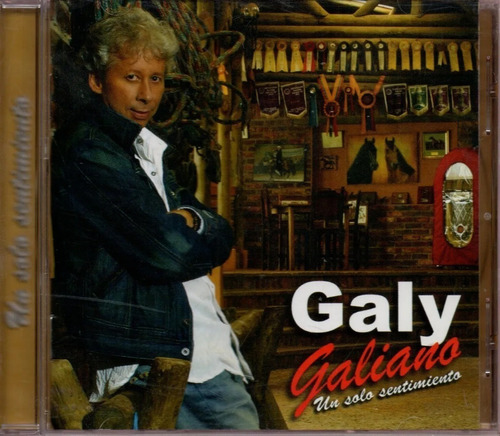 Cd Galy Galiano - Un Solo Sentimiento