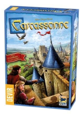 Juego De Mesa Carcassonne Básico - Devir - Aldea Juegos