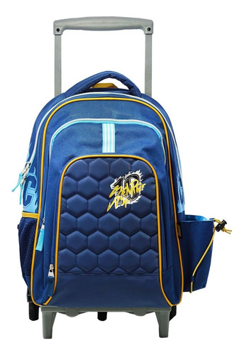 Mochila Carro Rueditas Lsyd Futbol Escolar Colegio Grande