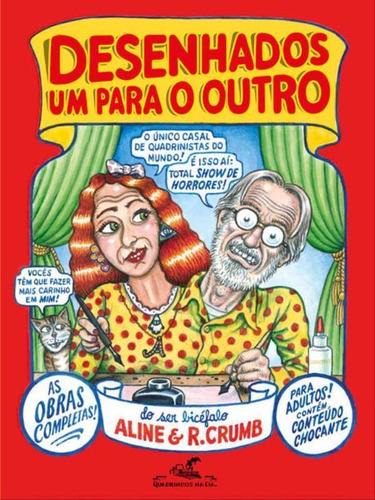 Desenhados Um Para O Outro, De Crumb, Robert. Editora Quadrinhos Na Cia., Capa Mole, Edição 1ª Edição - 2018 Em Português