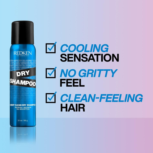 Shampoo Seco Redken Deep Clean Para Todos Os Tipos De Cabelo