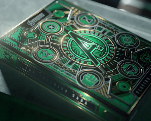 Baralho Avengers Red Edition E Avengers Green Edition