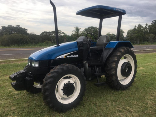 Imagem 15 de 19 de Trator New Holland Tl75e 2008 4x4 (motor Novo) Revisado