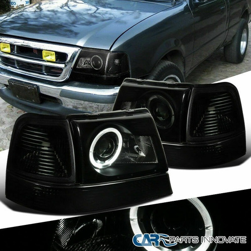 Ford Ranger 1998-2000 Faros Y Cuartos Negros