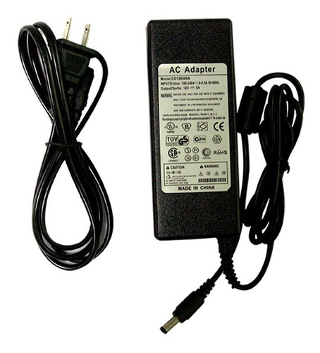 Fuente De Poder Regulada 12v.5a A 110 Fpr50