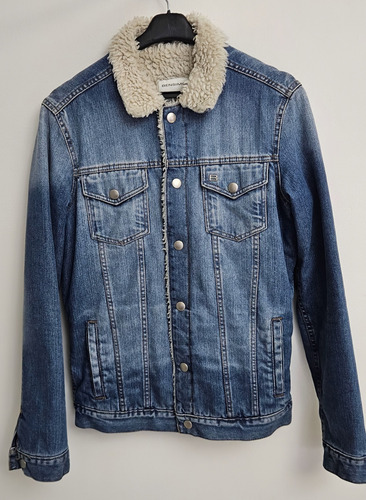 Campera De Jeans Con Corderito Bensimon (Usado)