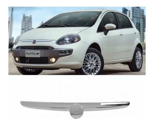 Grade Friso Cromado Radiador Punto 2013 2014 2015 S/emblema