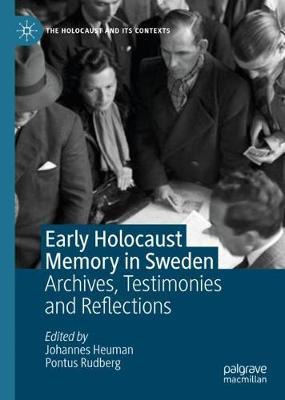 Libro Early Holocaust Memory In Sweden : Archives, Testim...