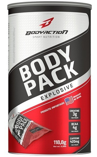 Kit 2x Bodypack Explosive 44 Packs - Bodyaction