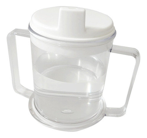 Gran Base De Dos Asas Taza Con Tapa 10oz Taza De Sippy Taza