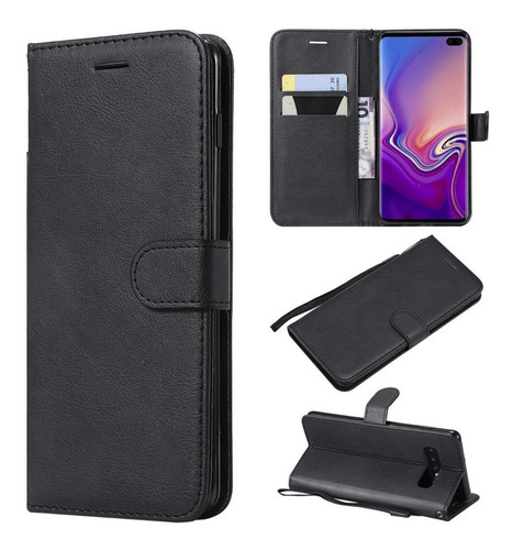 Protector Agenda Flip Cover Samsung A7 2018 S10 S10 Plus