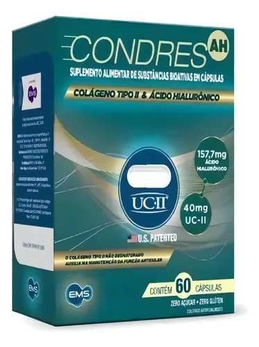 comprar Condres Ah 60 Cápsulas Colágeno Tipo || + Ácido Hialurônico