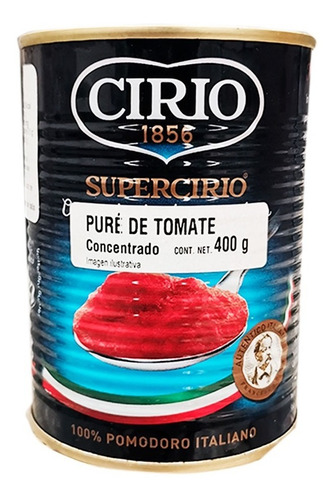 Purê de tomate concentrado Cirio 400gr