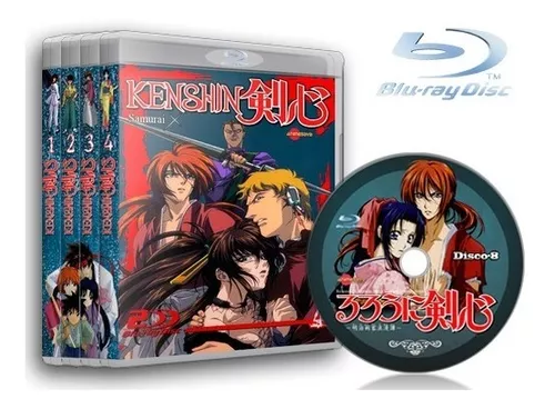 Samurai X (rurouni Kenshin) Serie Completa Blu-ray - Dublado