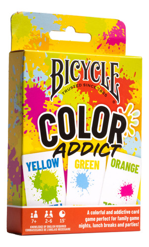 Juego De Cartas Familiares Adictos Al Color Hasta 6 Jugadore