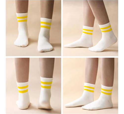 Calcetines Novedosos Para Mujer - Calcetines De Algodón Retr