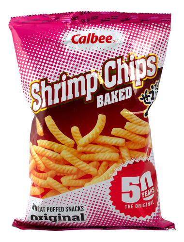 Botana Frituras Sabor Camarón Y Sal, Calbee, 113 G