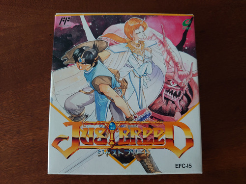 Just Breed Rpg Enix Nintendo Famicom Completo Impecável!!! (Usado)