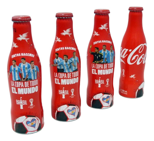 Botella Coca Cola Mundial 2014 - Rosario Mwj
