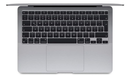 Imagen 2 de 6 de Apple Macbook Air (13 pulgadas, 2020, Chip M1, 256 GB de SSD, 8 GB de RAM) - Gris espacial