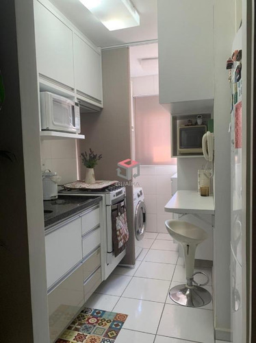 Apartamento À Venda, 2 Quartos, 1 Suíte, 1 Vaga, Guiomar - Santo André/sp - 19532