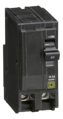 Interruptor Termomagnetico Qo280 2x80a Enchufable 10ka 120-2