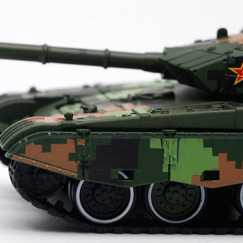 Diecast Alloy Exército Verde Blindado Tanque 1:72 107