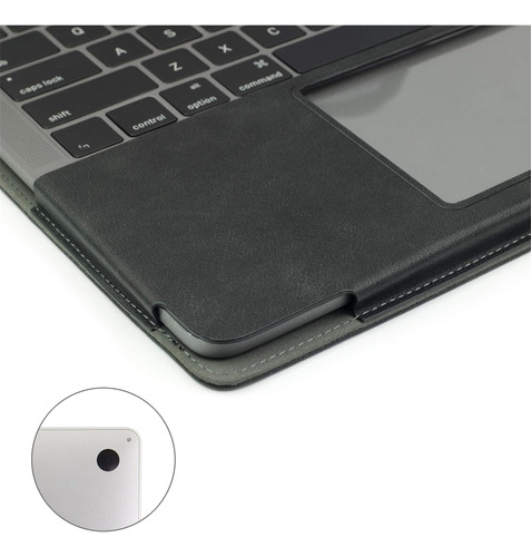 Funda Macbook Pro De 13 Pulgadas Estilo Libro Negro