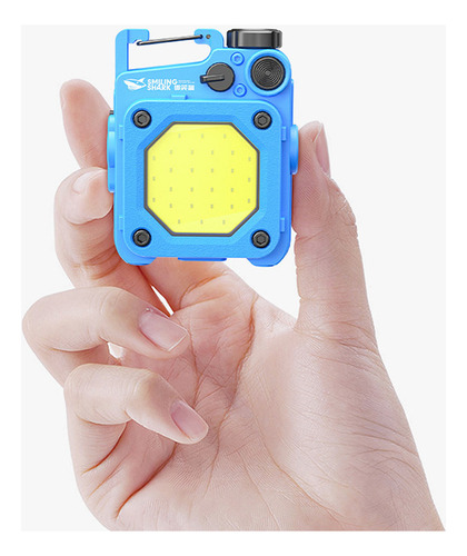 Llavero Led Cob Tipo C Con Carga Usb, Mini Luz De Trabajo F