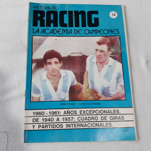 Historia De Racing La Academia De Campeones Nº 14