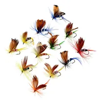 Comprar Moscas Señuelos De Pesca Carnada Con Anzuelo Pack 12