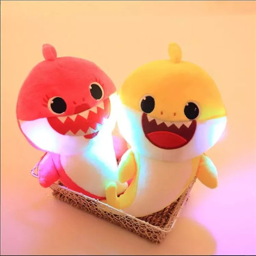Baby Shark Tiburón De Peluche Con Musical Regalos Para Niños