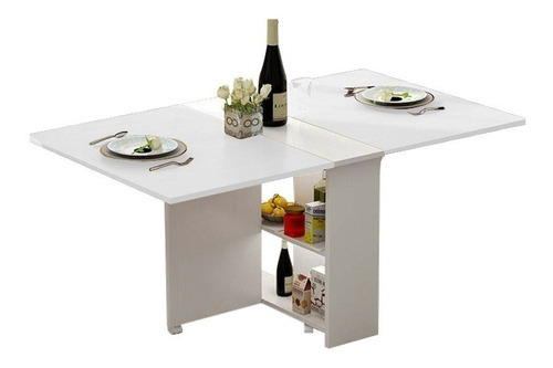 Comedor Plegable Zao Mesa 6 Puestos Moderno Muebles Deco