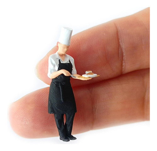 Figuras De Cocinero Chef Figuras De Chef De Chef Negro