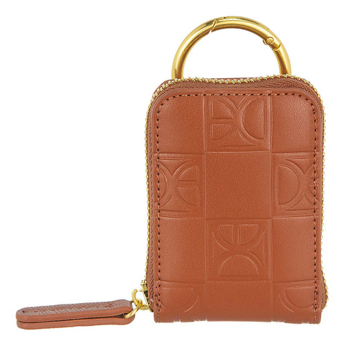 Bolsa Satchel Cloe Quinali Ii Chico Color Marrón