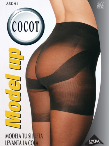 Medias Panty Modeladora Reductora De Lycra - Cocot
