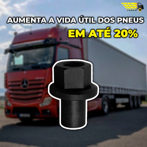 6 Porca Centralizadora Caminhão 3/4 Vw Mb Cargo 18mm Ch27 | Frete grátis 6 Porca Centralizadora Caminhão 3/4 Vw Mb Cargo 18mm Ch27 | Frete grátis