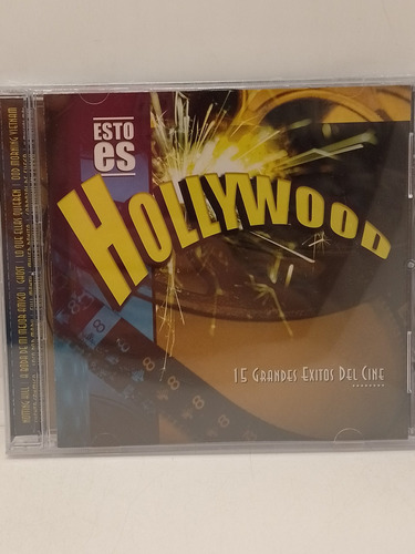 Esto Es Hollywood 15 Grandes Exitos Del Cine Cd Nuevo 