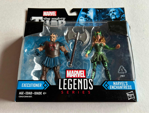 Marvel Universe Executor & Enchantress Hasbro 2017 (Usado)