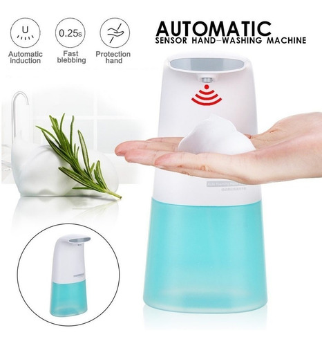 Saboneteira Automático Espuma Sensor P/ Sabonete Detergente