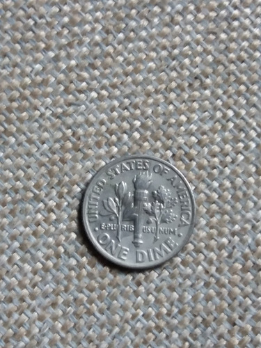 Moneda One Dime Estados Unidos. 1989