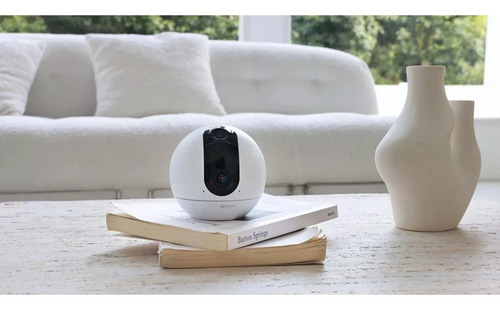 Cámara Ip Wifi Doble Lente 2k 3mp C60p Motorizada Ezviz Blanco