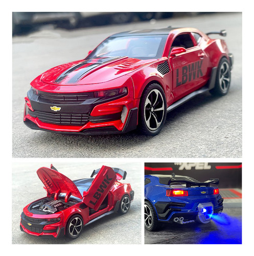 Chevrolet Camaro Miniatura Metal Coche Con Spray Escape  [u]