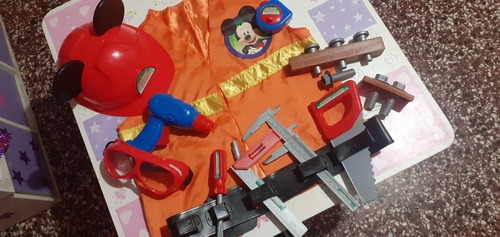 Mickey Mouse Disfraz Disney Store Herramientas 