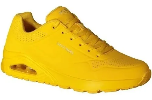 Tenis Skechers Caballero Uno stand On Air 52458 Amarillo Cuotas