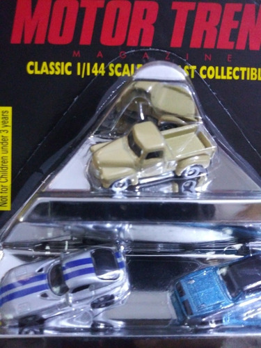 Mini Carritos Metal Motor Trend Racing Champions Vintage